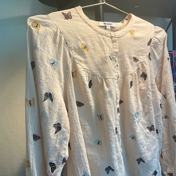 Madewel Butterfly Blouse - Picture 2 of 2